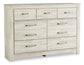 Bellaby  Panel Headboard With Dresser